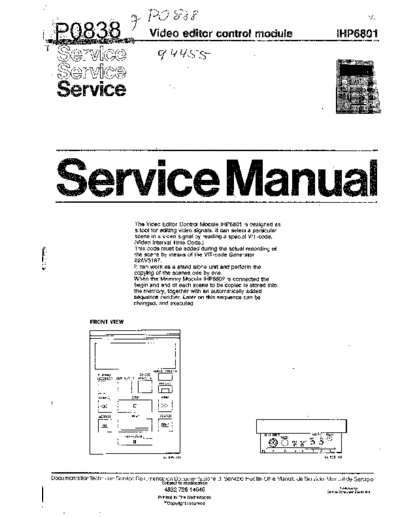 Philips IHP6801 ET-SB-EX 1395733269  Philips Audio IHP6801 IHP6801_ET-SB-EX_1395733269.pdf