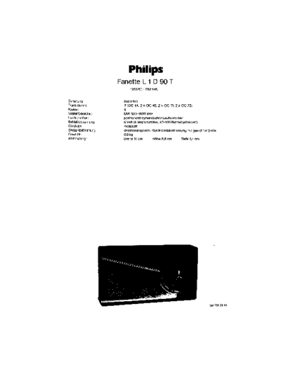 Philips L1D90T  Philips Audio L1D90T Fanette190 Philips_L1D90T.pdf