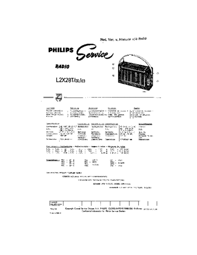 Philips Philips L2X28T  Philips Audio L2X28T Philips_L2X28T.pdf