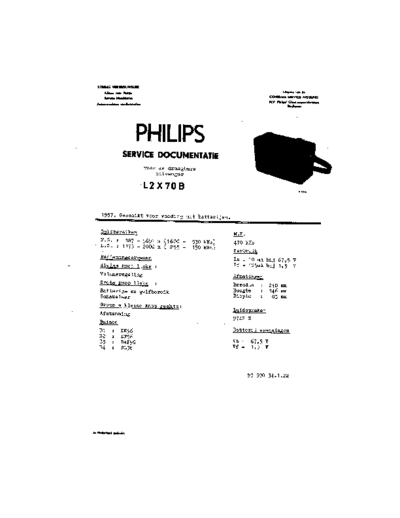 Philips L2X70B  Philips Audio L2X70B Lark Philips_L2X70B.pdf