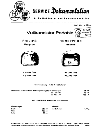 Philips Philips L3A92T  Philips Audio L3A92T Party60 Philips_L3A92T.pdf