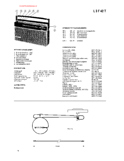 Philips L3F42T  Philips Audio L3F42T L3F42T.pdf