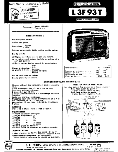 Philips L3F93T  Philips Audio L3F93T Philips_L3F93T.pdf
