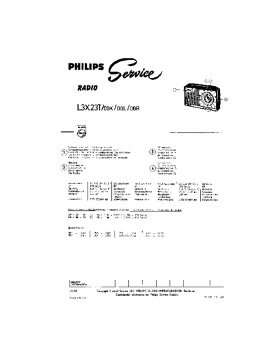 Philips Philips L3X23T  Philips Audio L3X23T Philips_L3X23T.pdf