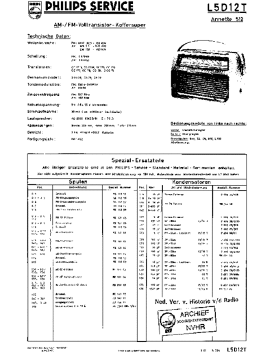 Philips Philips L5D12T  Philips Audio L5D12T Annette Philips_L5D12T.pdf