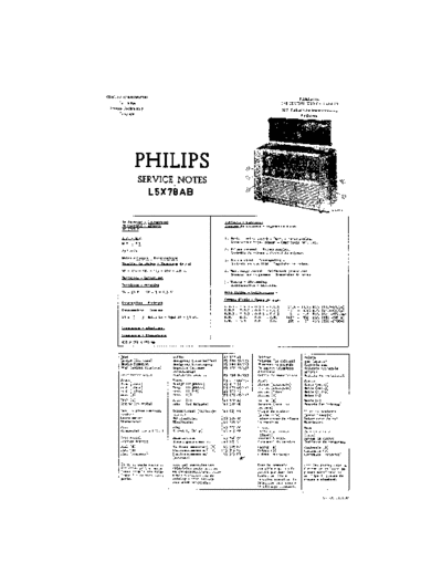 Philips L5X78AB  Philips Audio L5X78AB Philips_L5X78AB.pdf