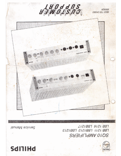 Philips SQ10  Philips Audio LBB1211, LBB1212, LBB1213, LBB1216, LBB1217 SQ10.pdf