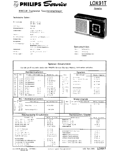 Philips philips lox91t fanette sm  Philips Audio LOX91T philips_lox91t_fanette_sm.pdf