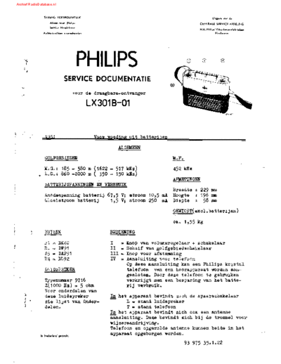Philips LX301B  Philips Audio LX301B LX301B.pdf