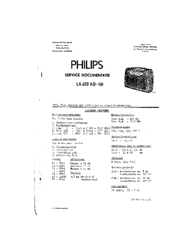 Philips Philips LX452AB  Philips Audio LX452AB Philips_LX452AB.pdf