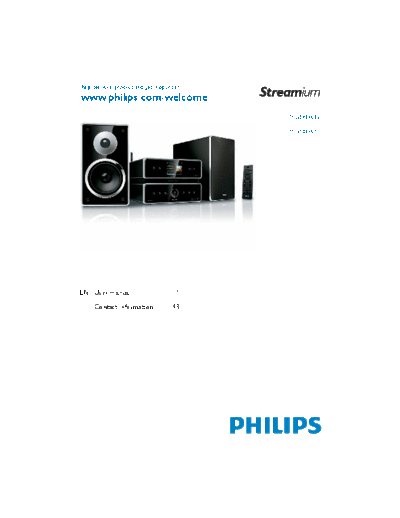 Philips MCI500H12 BA 1352724095  Philips Audio MCI 500H12 MCI500H12_BA_1352724095.pdf