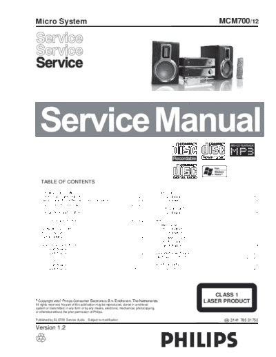 Philips philips mcm700  Philips Audio MCM700 philips_mcm700.pdf