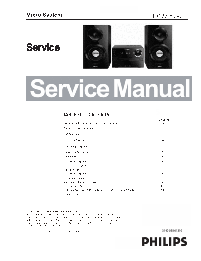 Philips service  Philips Audio MCM2350 service.pdf