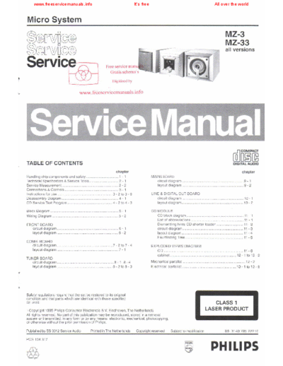 Philips mz-3  Philips Audio MZ3 mz-3.pdf