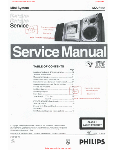 Philips mz7  Philips Audio MZ7 mz7.pdf