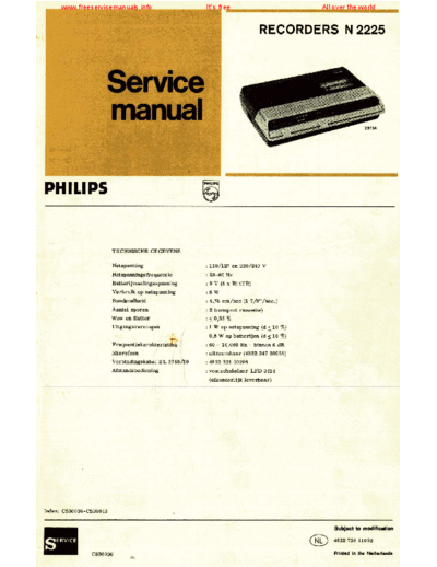 Philips n2225  Philips Audio N2225 n2225.pdf