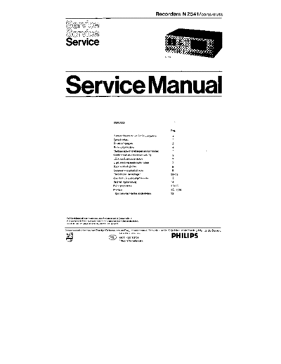 Philips hfe philips n2541 service nl  Philips Audio N2541 hfe_philips_n2541_service_nl.pdf