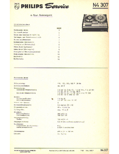 Philips n4307  Philips Audio N4307 n4307.pdf