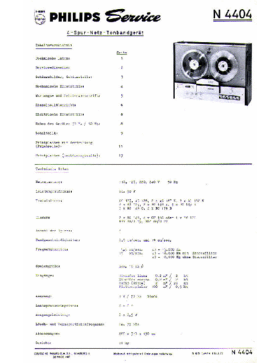 Philips n4404  Philips Audio N4404 n4404.pdf