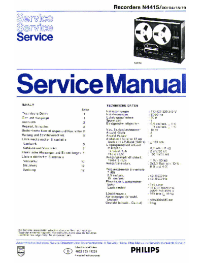 Philips n4415  Philips Audio N4415 n4415.pdf