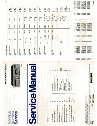 Philips hfe   n5756 service nl  Philips Audio N5756 hfe_philips_n5756_service_nl.pdf