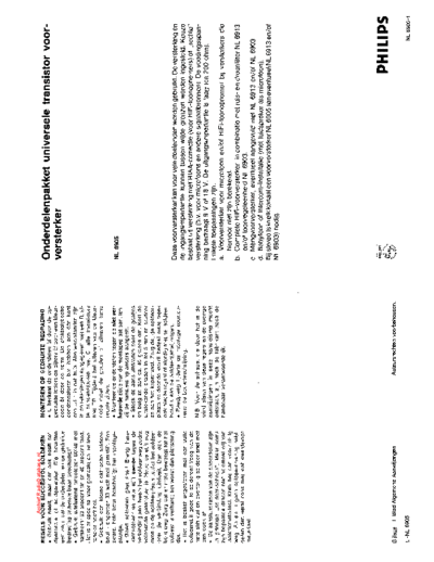 Philips NL6905  Philips Audio NL6905 NL6905.pdf