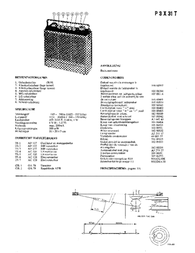 Philips p3x 31 t  Philips Audio P3X31T p3x 31 t.pdf