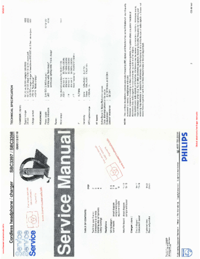 Philips sbc3397  Philips Audio SBC3397 sbc3397.pdf