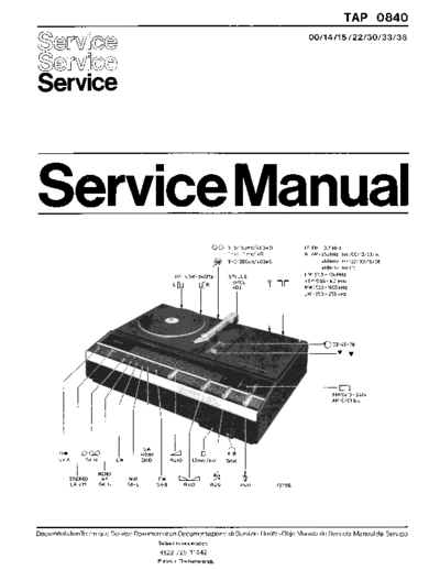 Philips tap 0840 sm  Philips Audio TAP 0840 philips_tap_0840_sm.pdf