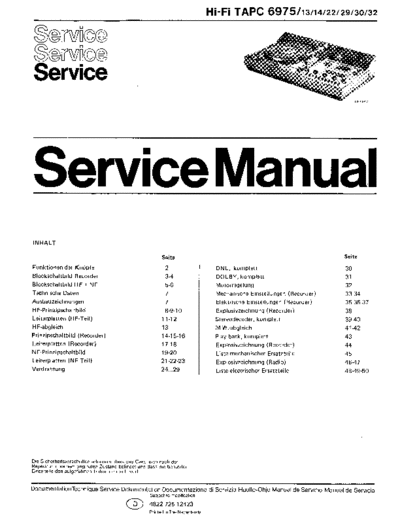 Philips hi-fi tapc 6975 sm  Philips Audio TAPC 6975 philips_hi-fi_tapc_6975_sm.pdf