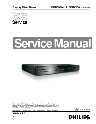 Philips BDP5000 SB-KL-EX-SI 1244620414  Philips Blue Ray Player BDP7300 BDP5000_SB-KL-EX-SI_1244620414.pdf