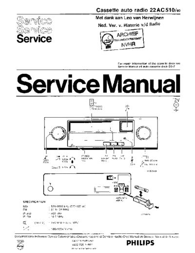 Philips 22AC510  Philips Car Audio 22AC510 Philips_22AC510.pdf