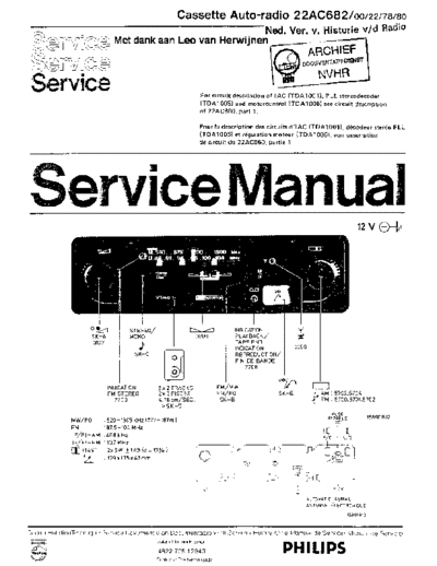 Philips Philips 22AC682  Philips Car Audio 22AC682 Philips_22AC682.pdf