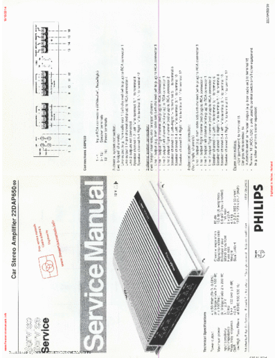 Philips 22dap650  Philips Car Audio 22DAP650 22dap650.pdf