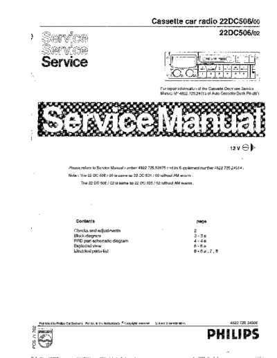 Philips 22DC50600 ET-SB-EX-SI 1305527091  Philips Car Audio 22DC506 22DC50600_ET-SB-EX-SI_1305527091.pdf