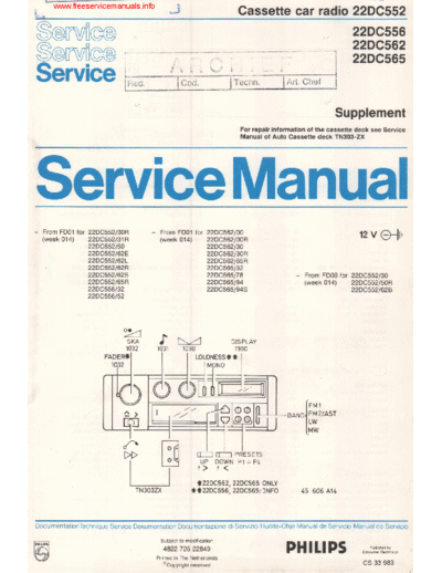 Philips philips 22dc552 22dc556 22dc562 22dc565  Philips Car Audio 22DC552 philips_22dc552_22dc556_22dc562_22dc565.pdf