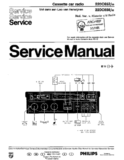 Philips Philips 22DC652  Philips Car Audio 22DC656 Philips_22DC652.pdf