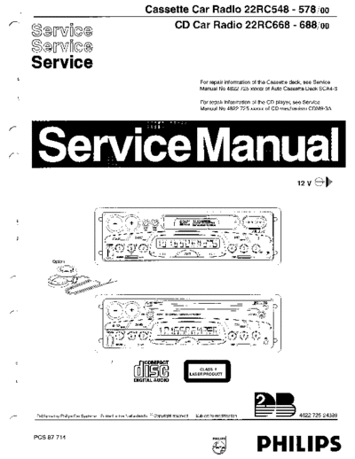 Philips Philips-22-RC-688-Service-Manual  Philips Car Audio 22RC688 Philips-22-RC-688-Service-Manual.pdf