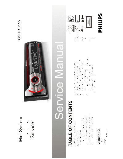 Philips CMB2100  Philips Car Audio CMB2100 CMB2100.pdf