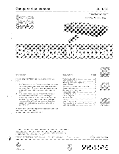 Philips CDR760 SM 4635679849  Philips CD DVD CDR760 CDR760_SM_4635679849.pdf