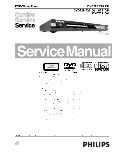 Philips hfe philips dvd728 729 731 service  Philips CD DVD DVD728 hfe_philips_dvd728_729_731_service.pdf
