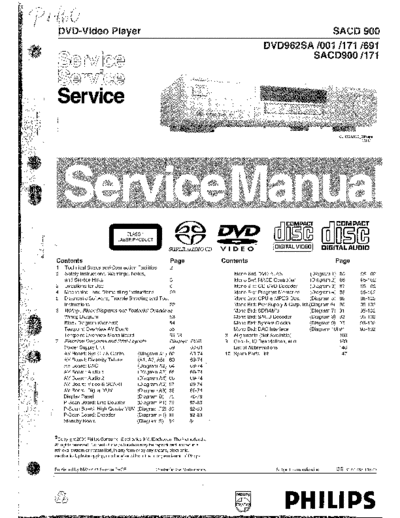 Philips SACD900 SB 4692355597  Philips CD DVD DVD962 SACD900_SB_4692355597.pdf