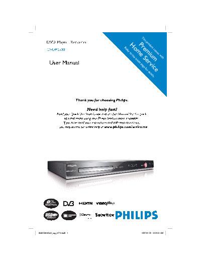 Philips dvd r5500 uk 124  Philips CD DVD DVDR5500 dvd_r5500_uk_124.pdf