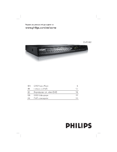 Philips DVP398012 BA 1257235731  Philips CD DVD DVP3980 DVP398012_BA_1257235731.pdf