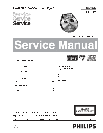 Philips Philips-EXP-220-Service-Manual  Philips CD DVD EXP220 Philips-EXP-220-Service-Manual.pdf