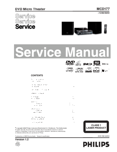 Philips MCD17712 ET-SB-EX-SI 1271056535  Philips CD DVD MCD177 MCD17712_ET-SB-EX-SI_1271056535.pdf