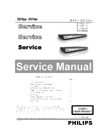 Philips DVP3111X 55 77  Philips DVD-Video DVP3111 DVP3111X_55_77.pdf