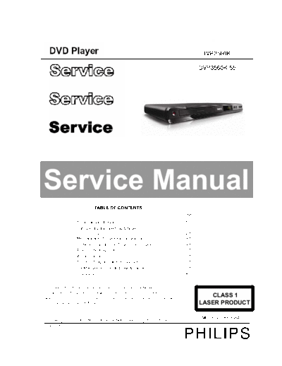 Philips DVP3560K 55  Philips DVD-Video DVP3560K DVP3560K_55.pdf