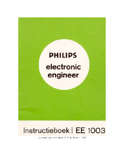 Philips EE1003-nl  Philips Handboeken EE1003 nl EE1003-nl.pdf