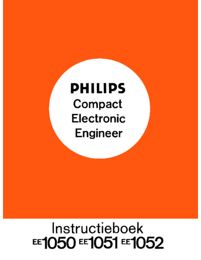 Philips EE1050-nl  Philips Handboeken EE1052 EE1050-nl.pdf